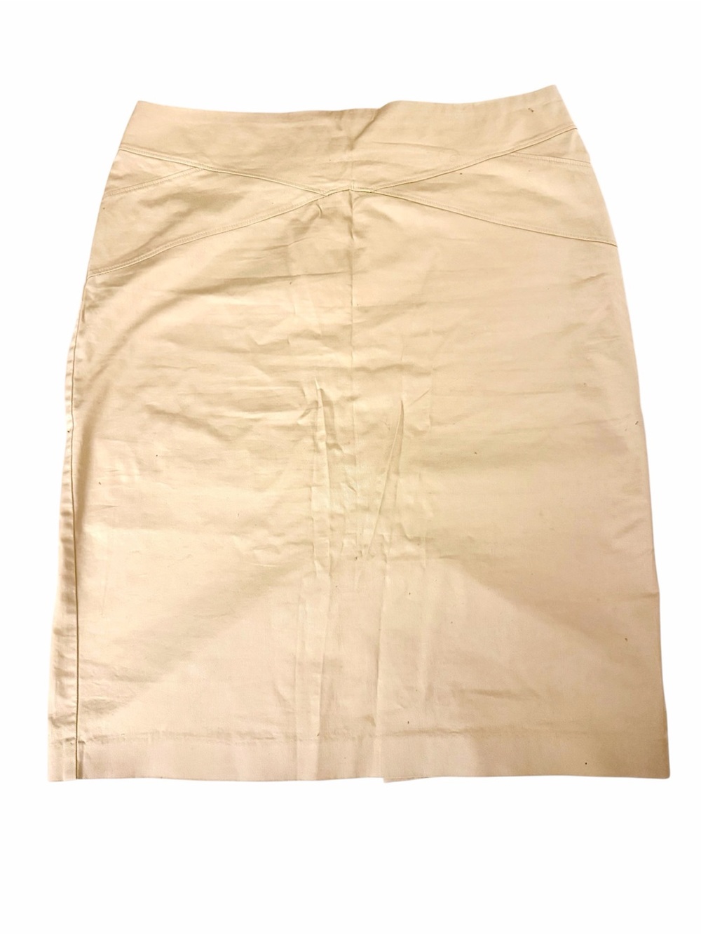 NY&C The 7th Avenue Suiting Collection Khaki Pencil Skirt Size 14